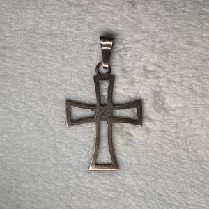 925 Sterling Silver Cross Necklace Pendant